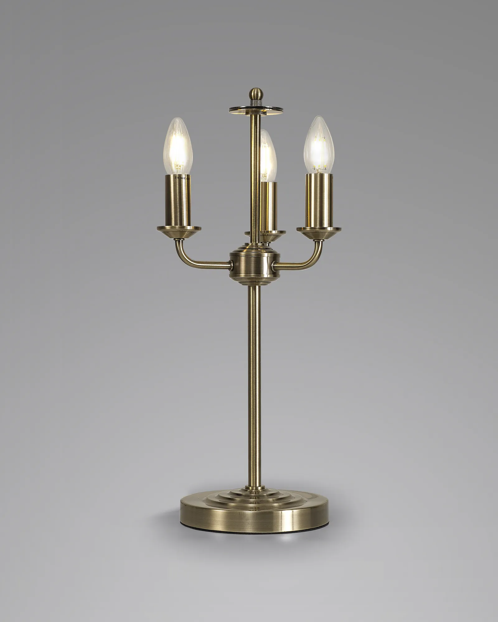 Banyan AB Table Lamps Deco Armed Table Lamps